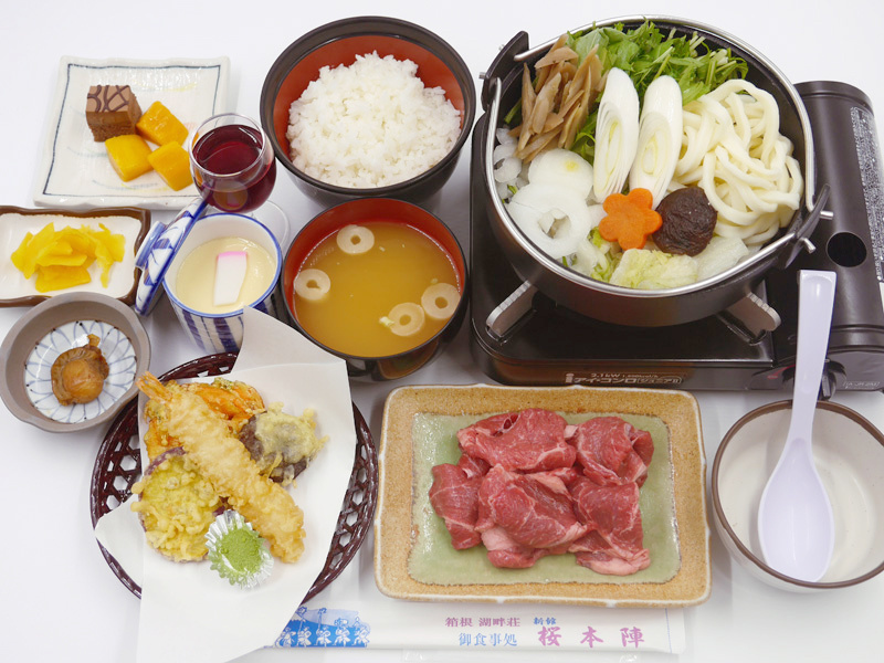 牛すき焼きうどん鍋