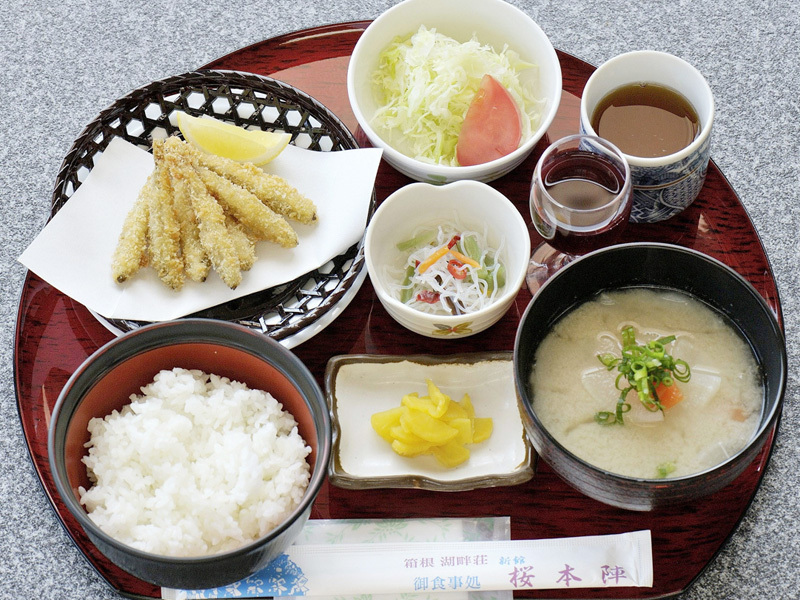 わかさぎ定食御膳